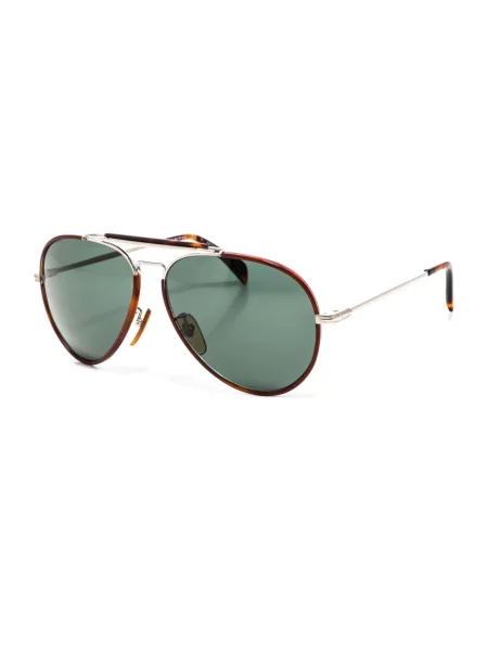 Okulary przeciwsłoneczne Eyewear By David Beckham brązowe