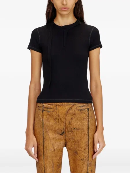 Top Diesel cu bretele negru