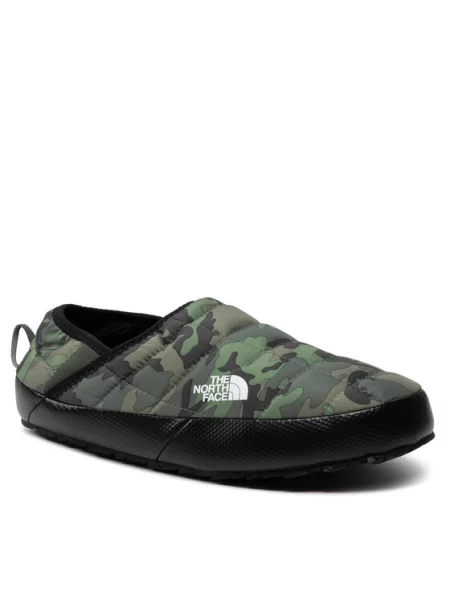 The North Face Naminės šlepetės Thermoball Traction Mule V Žalia balta