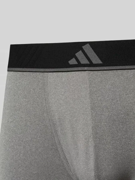 Obcisłe bokserki z elastycznym z logo w zestawie 3 szt. Adidas Sportswear