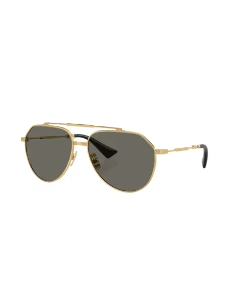 Saulės akiniai Dolce & Gabbana Eyewear auksinė