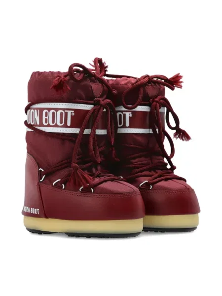 Botki dziecięce Moon Boot czerwone