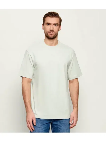 HUGO Tricou Dapolino | Relaxed fit verde