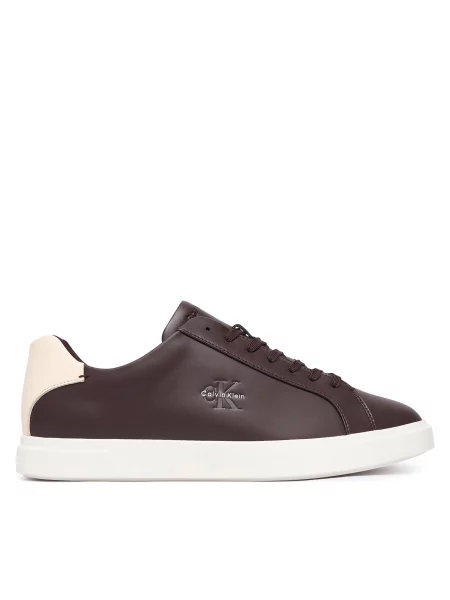 Sneakers Calvin Klein Low Prof Cupsole Lth Vișiniu