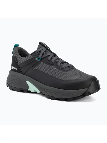 Încălțăminte de trekking pentru femei Columbia Tellurix Peak Waterproof black/sea ice negru