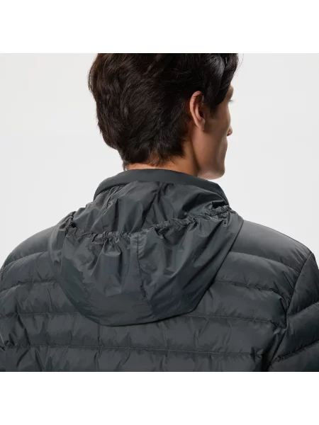 Lacoste Kurtka Ze Stójką Pikowana zielona