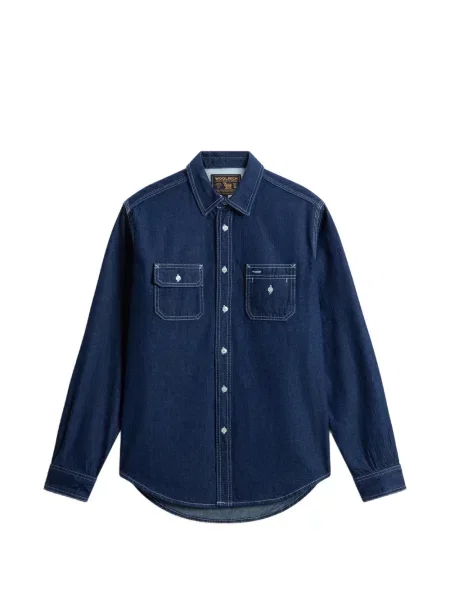 Дънкова риза Woolrich синьо