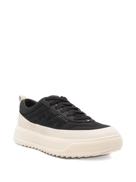 Sneakerși Moncler din piele negru