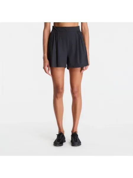 Pantaloni scurți Nike PerfectStretch Dri-FIT High-Waisted Shorts Black/ Black/ Dk Smoke Grey L negru