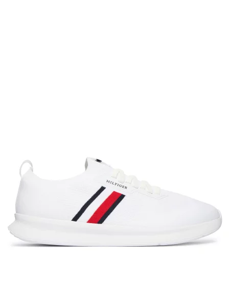 Tommy Hilfiger LIGHTWEIGHT KNITTED RUNNER tenisice za muškarce bijela