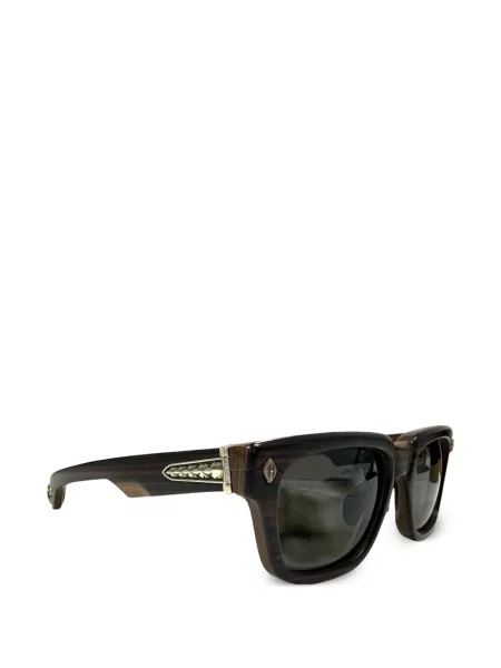 Sunčane naočale Chrome Hearts s uzorkom srca smeđa