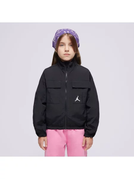 Jordan Kurtka Zimowa Jdg Jumpman Woven Tapin Girl czarna