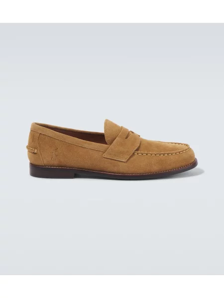 Pantofi loafer Polo Ralph Lauren din piele maro