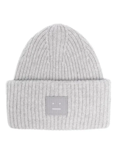 Căciulă Acne Studios de lână gri
