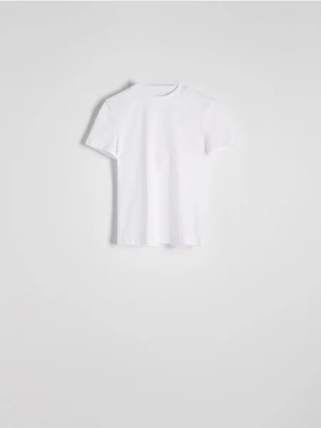 Reserved Tričko regular fit biela
