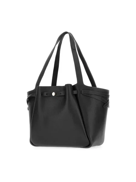 Shopperka Tory Burch skórzana czarna