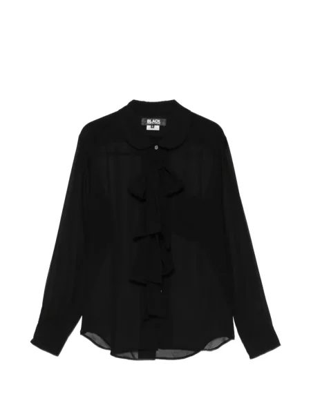 Cămașă Black Comme Des Garçons cu funde negru