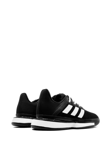Semišové běžecké legíny Adidas s autogramem šedé