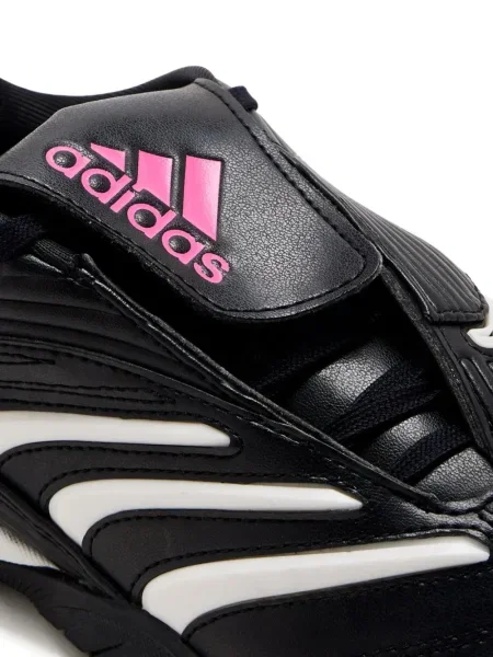 Prugaste tenisice Adidas Adizero s vezicama od brušene kože crna