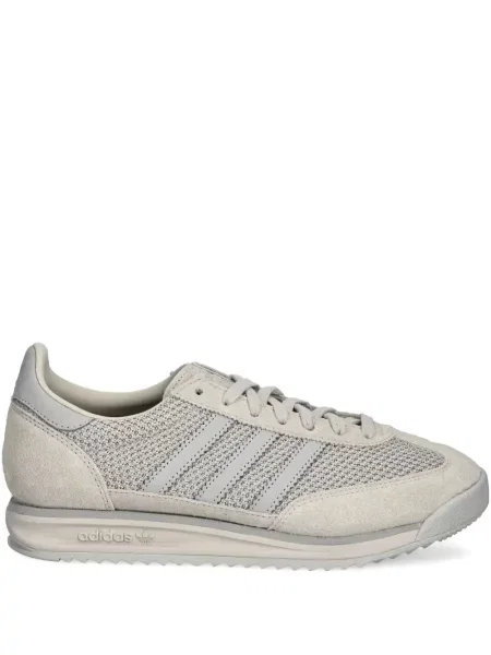 Sneakerși Adidas Campus cu dungi plasă gri