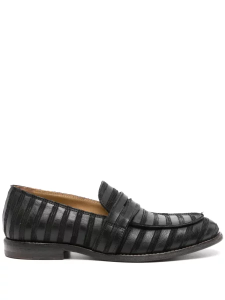 Pantofi loafer Moma din piele negru