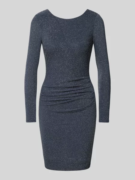 Sukienka koktajlowa o długości do kolan z obszyciem kamieniami stras Jake*s Cocktail