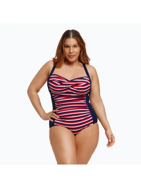 Funkita Ruched One Piece női fürdőruha riviéra. Méret: 18 AUS
