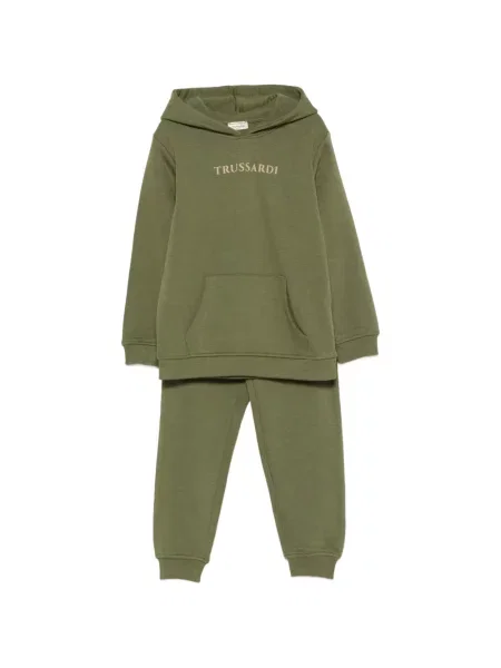 Spodnie dziecięce Trussardi zielone