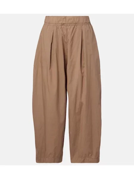 Pantaloni Velvet de catifea maro