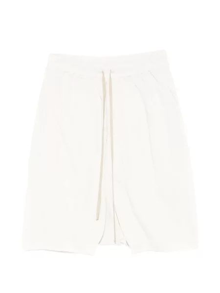 Pantaloni scurți Rick Owens Drkshdw alb