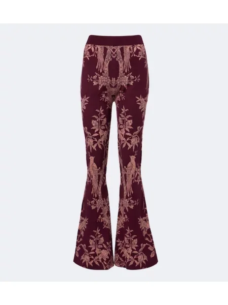 Pantaloni Etro de lână evazate