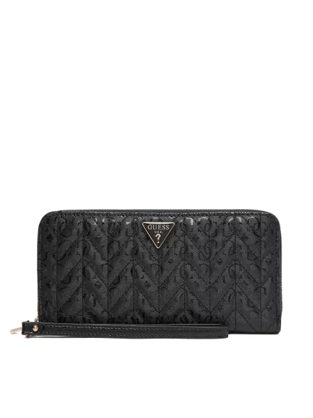Guess Portofel Stacey Slg negru
