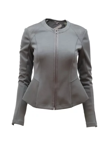 Cu peplum geacă Theory negru