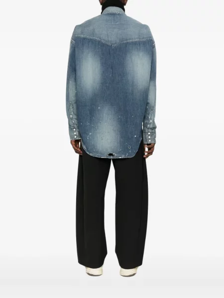 Риза Maison Mihara Yasuhiro синьо