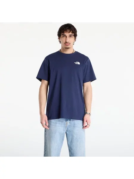 Tricou The North Face Evolution Box Nse Short Sleeve Tee Summit Navy XXL albastru închis