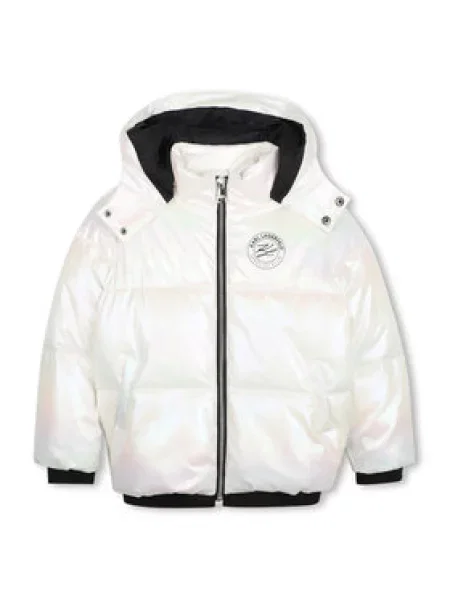 Karl Lagerfeld Kids Zimska jakna S bijela