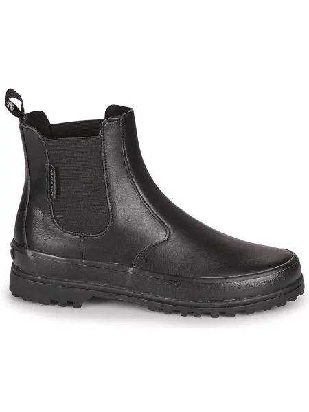 Pantofi Superga din piele negru