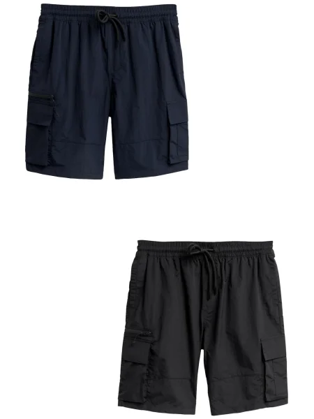 Next Plavecké šortky námořnická modř černá