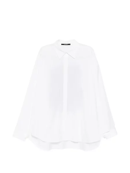 Košile Songzio s výšivkou bílá