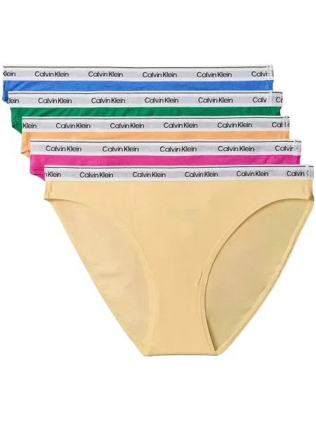 Calvin Klein Underwear nohavičky dámske s elastanom zelená