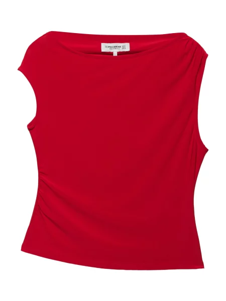 Pull&Bear Tricou roșu