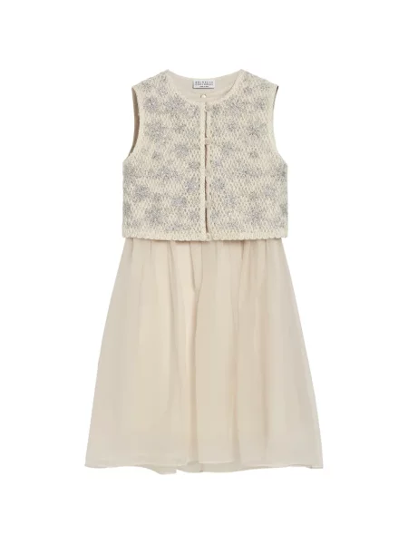 Dětské mini šaty Brunello Cucinelli