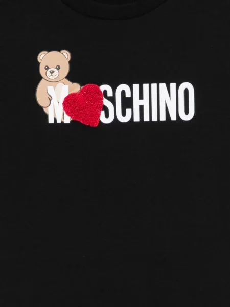 Koszulka dziecięca Moschino czarna