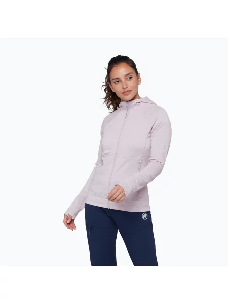 Bluză pentru femei Mammut Taiss ML Hooded alpine calamint