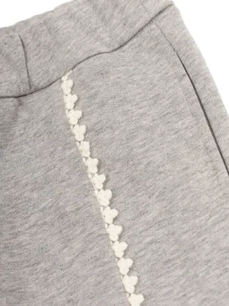 Spodnie dziecięce Moncler Enfant szare