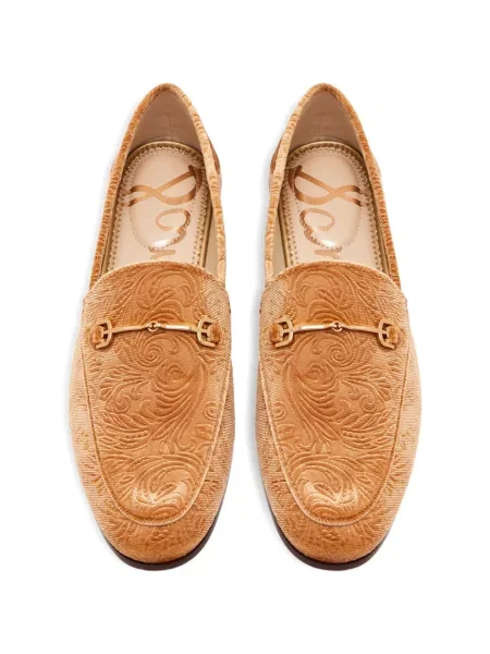 Jacquard loaferice Sam Edelman s cvjetnim printom smeđa