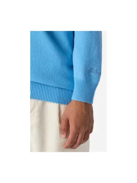 Sweter Mc2 Saint Barth niebieski