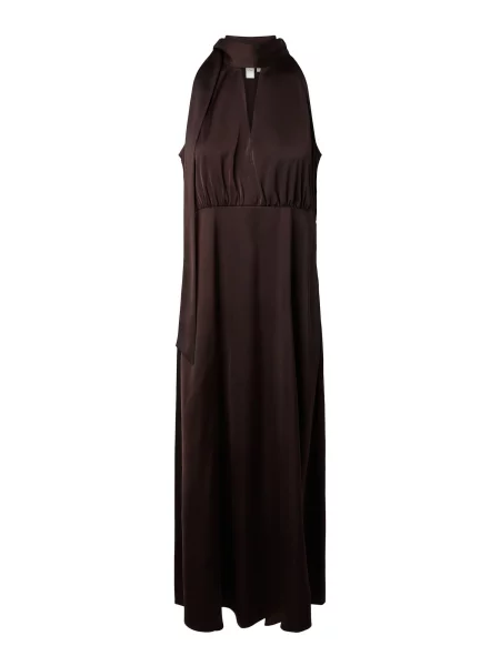 YAS Rochie de seară YASTHEA ciocolatiu