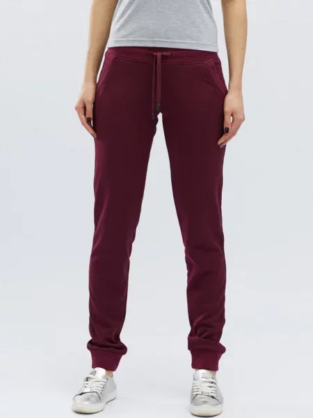 CARICA Штаны спортивные Женское бордовый