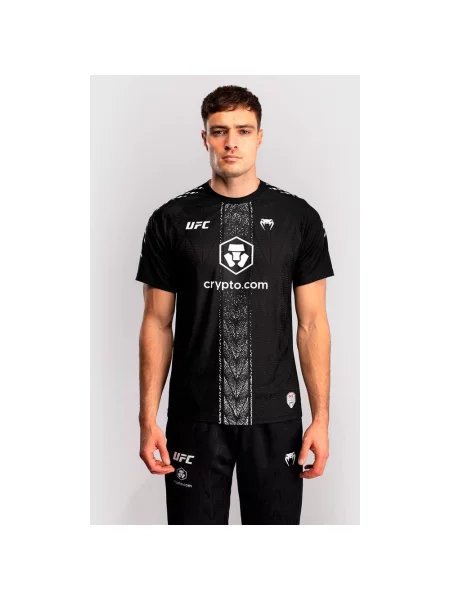 Koszulka Venum UFC Zenith Fight Night czarno-biała XXL biała